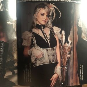 lip service step in time under bust corset